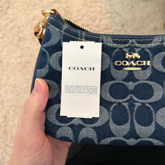 Coach Mini Teri in Signature Denim - Picture 8 of 9